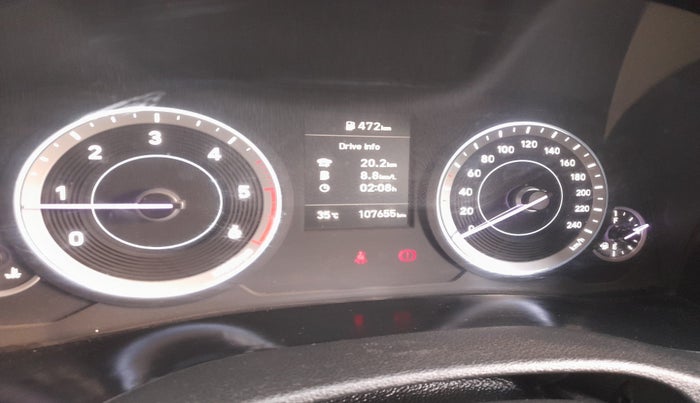 2020 Hyundai Creta SX 1.5 DIESEL, Diesel, Manual, 1,10,000 km, interior