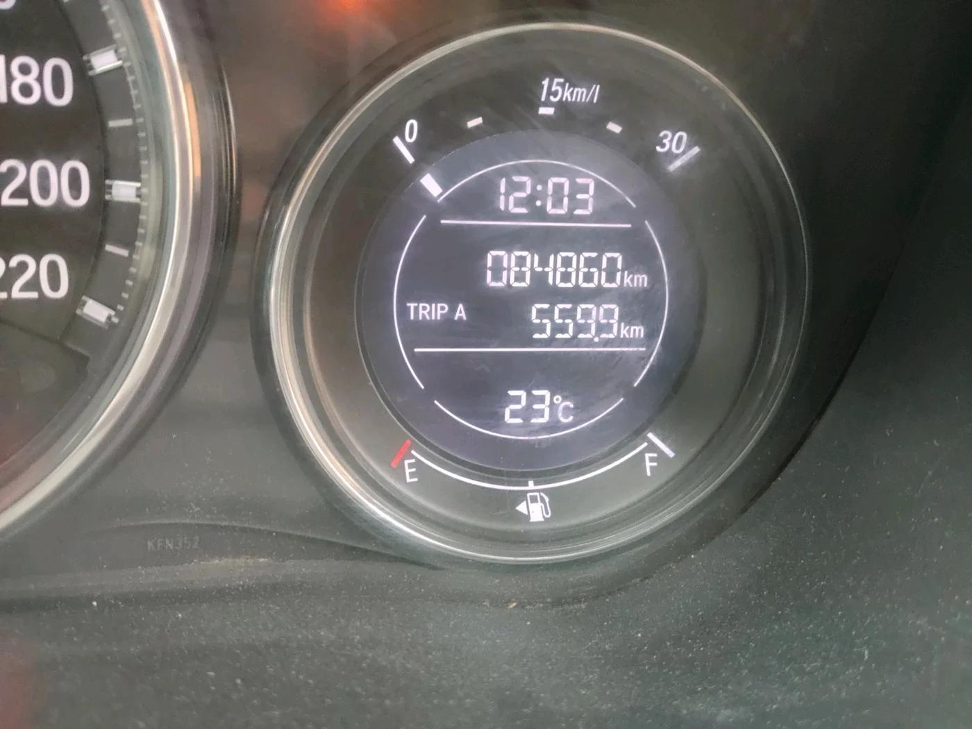 2017 Honda City 1.5L I-VTEC ZX CVT, Petrol, Automatic, 84,860 km, interior