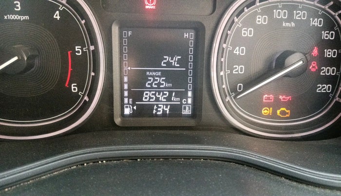 2017 Maruti Vitara Brezza ZDI PLUS, Diesel, Manual, 85,421 km, interior