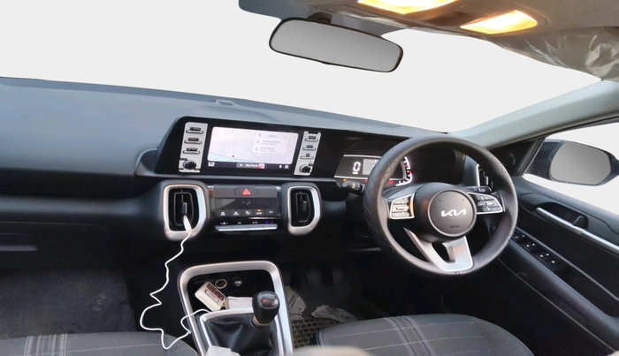 2024 KIA SONET HTK (O) 1.2 Petrol MT, Petrol, Manual, 14,817 km, interior