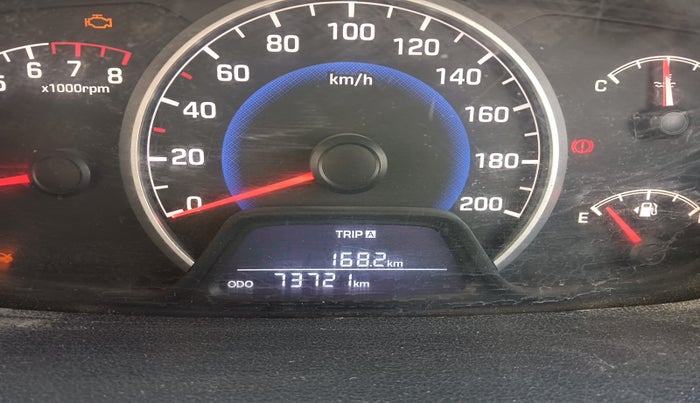 2018 Hyundai Grand i10 SPORTZ 1.2 KAPPA VTVT, Petrol, Manual, 75,400 km, interior