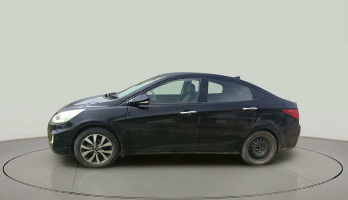 2014 Hyundai Verna FLUIDIC 1.6 VTVT SX OPT, Petrol, Manual, 1,07,357 km, exterior