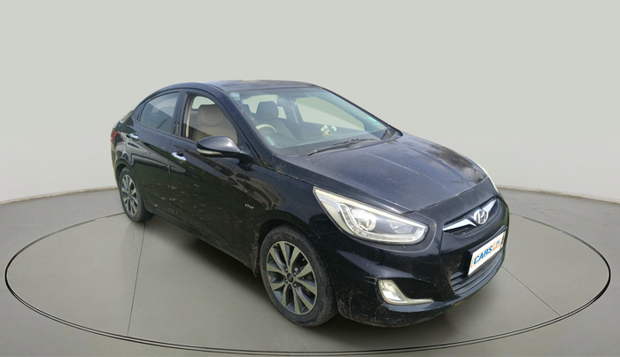 2014 Hyundai Verna FLUIDIC 1.6 VTVT SX OPT, Petrol, Manual, 1,07,357 km, exterior