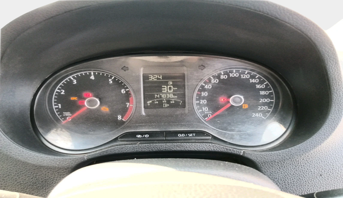 2016 Volkswagen Ameo COMFORTLINE 1.2L, CNG, Manual, 1,47,900 km, interior