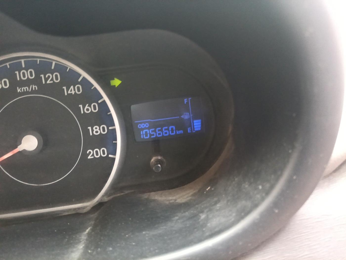 2012 Hyundai i10 MAGNA 1.2, Petrol, Manual, 1,05,660 km, interior