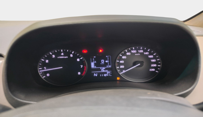 2016 Hyundai Creta SX PLUS 1.6 PETROL, Petrol, Manual, 1,11,841 km, interior