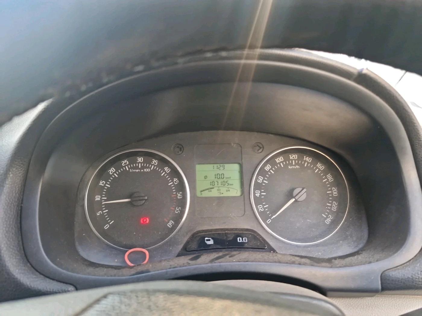 2012 Skoda Fabia ELEGANCE 1.2 TDI, Diesel, Manual, 1,07,110 km, interior