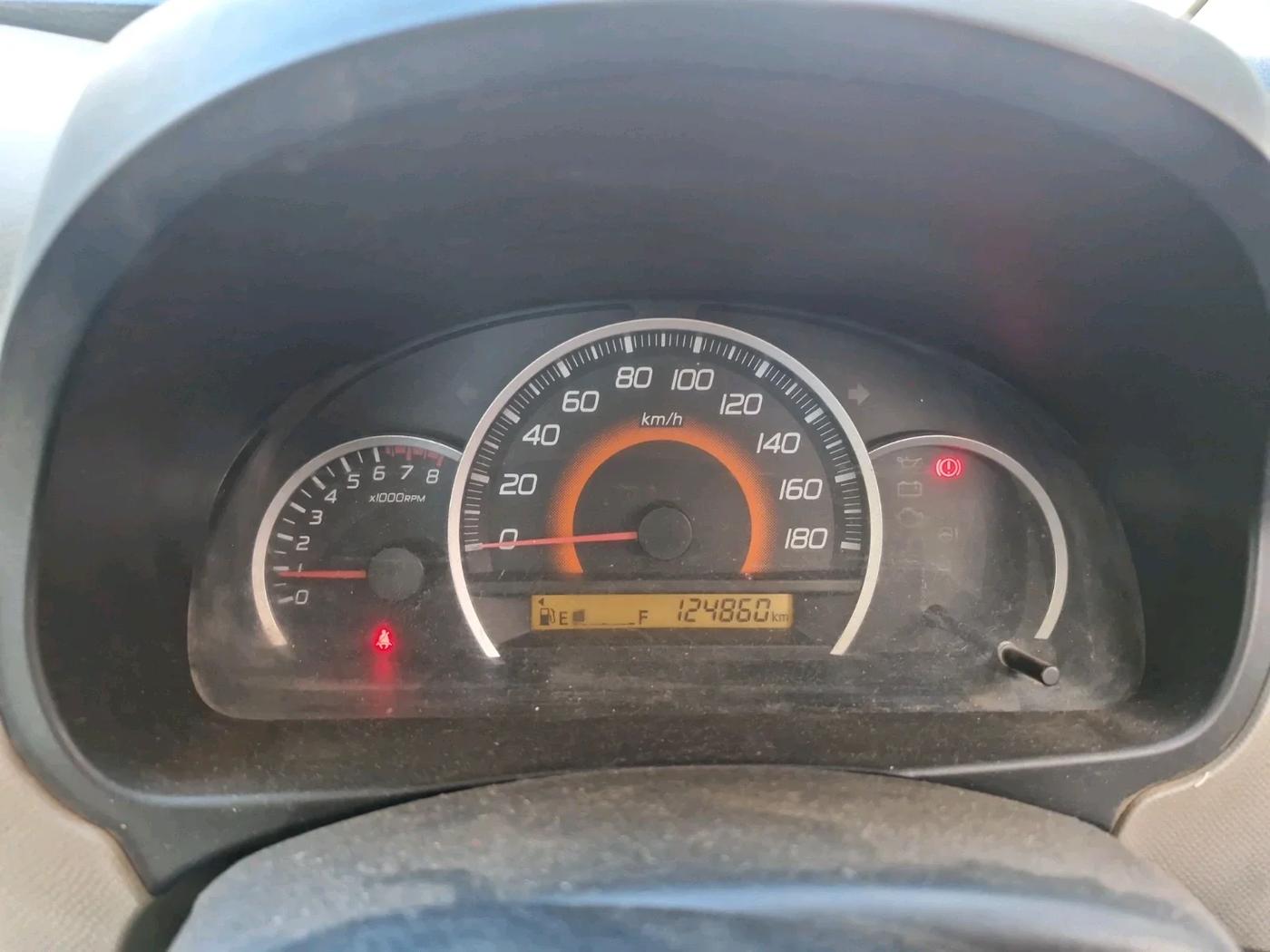 2013 Maruti Wagon R 1.0 VXI, CNG, Manual, 1,24,860 km, interior