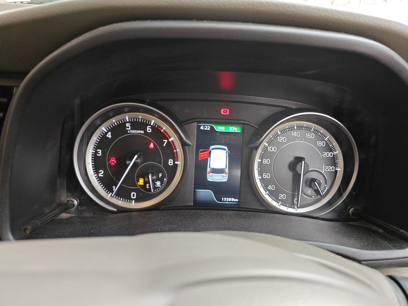 2024 Maruti Ertiga ZXI (O) CNG, Petrol, Manual, 15,589 km, interior