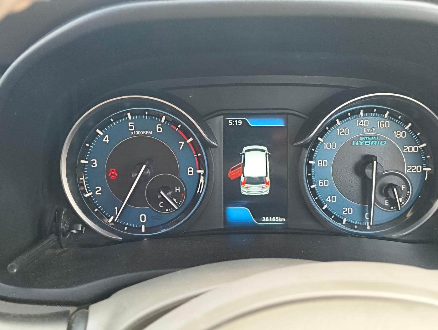 2022 Maruti Ertiga VXI SHVS, Petrol, Manual, 36,165 km, interior