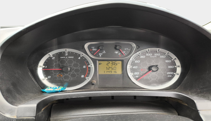 2011 Ford Fiesta EXI 1.4 DIESEL, Diesel, Manual, 1,15,000 km, interior