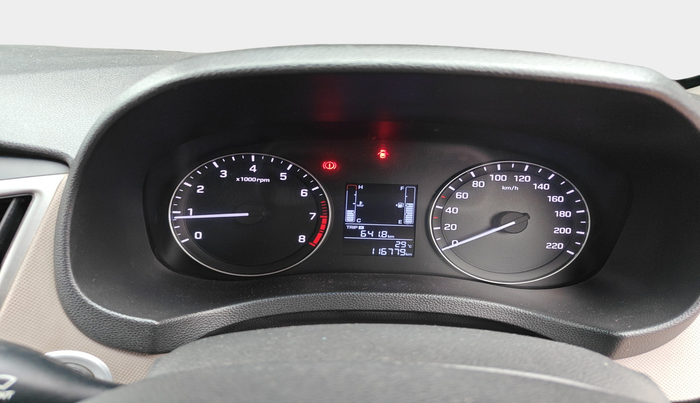 2017 Hyundai Creta SX PLUS 1.6 PETROL, Petrol, Manual, 1,16,778 km, interior