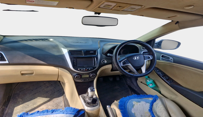 2014 Hyundai Verna FLUIDIC 1.6 CRDI SX, Diesel, Manual, 1,51,211 km, interior