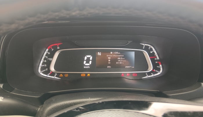 2023 KIA SONET HTX 1.0 IMT, Petrol, Manual, 28,471 km, interior