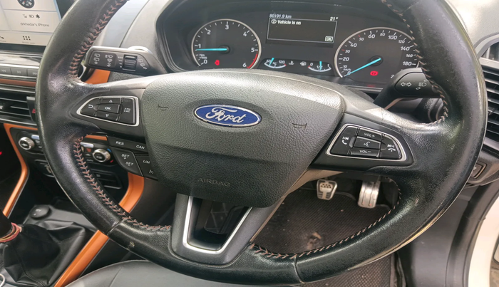 2019 Ford Ecosport TITANIUM 1.5L SPORTS(SUNROOF) DIESEL, Diesel, Manual, 80,191 km, interior