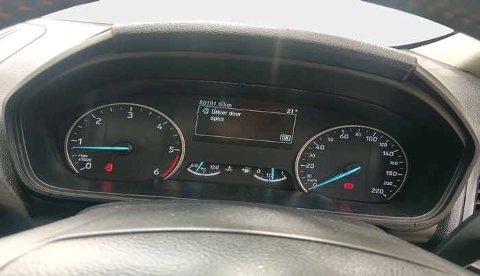 2019 Ford Ecosport TITANIUM 1.5L SPORTS(SUNROOF) DIESEL, Diesel, Manual, 80,191 km, interior