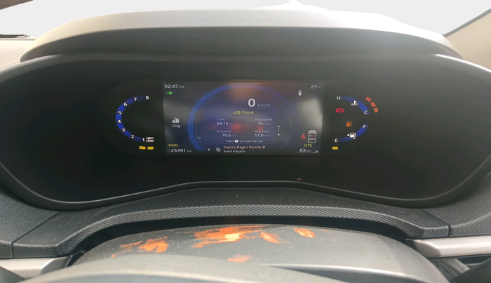 2024 Tata NEXON CREATIVE 1.2 PETROL, Petrol, Manual, 25,391 km, interior