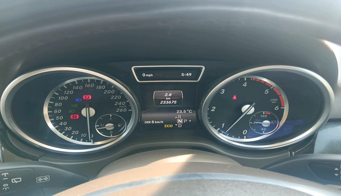 2013 Mercedes Benz Ml Class 250 CDI, Diesel, Automatic, 2,33,675 km, interior