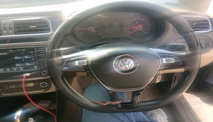 2019 Volkswagen Ameo HIGHLINE PLUS 1.5L AT 16 ALLOY, Diesel, Automatic, 4,54,971 km, interior