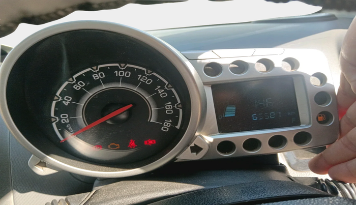 2012 Chevrolet Beat LT PETROL, Petrol, Manual, 65,587 km, interior