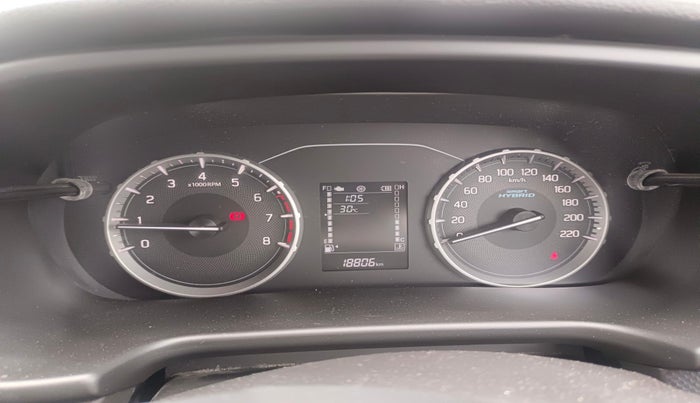 2022 Maruti BREZZA VXI SMART HYBRID, Petrol, Manual, 18,806 km, interior