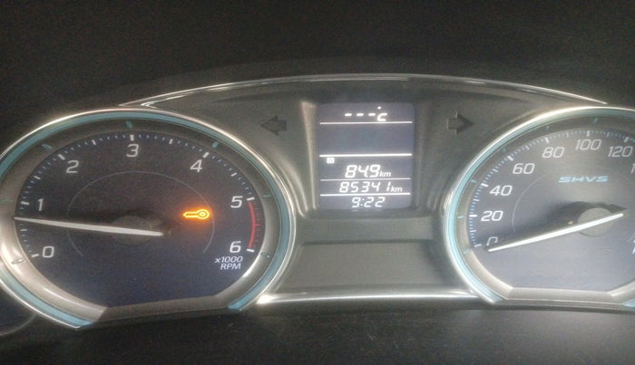 2017 Maruti Ciaz ZDI SHVS, Diesel, Manual, 85,341 km, interior