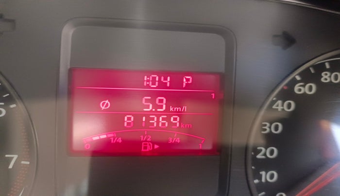 2013 Volkswagen Vento HIGHLINE PETROL AT, Petrol, Automatic, 81,369 km, interior