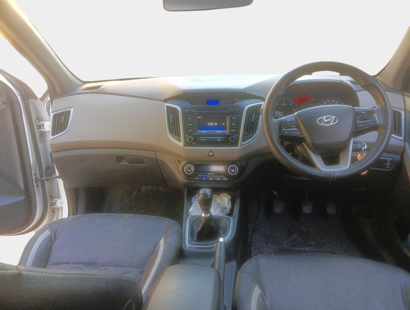 2017 Hyundai Creta SX 1.6 DIESEL, Diesel, Manual, 1,60,900 km, interior