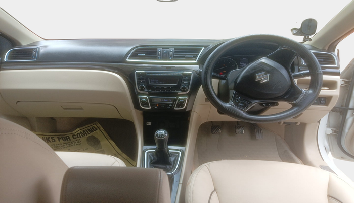 2017 Maruti Ciaz ZETA DIESEL 1.3, Diesel, Manual, 1,17,586 km, interior
