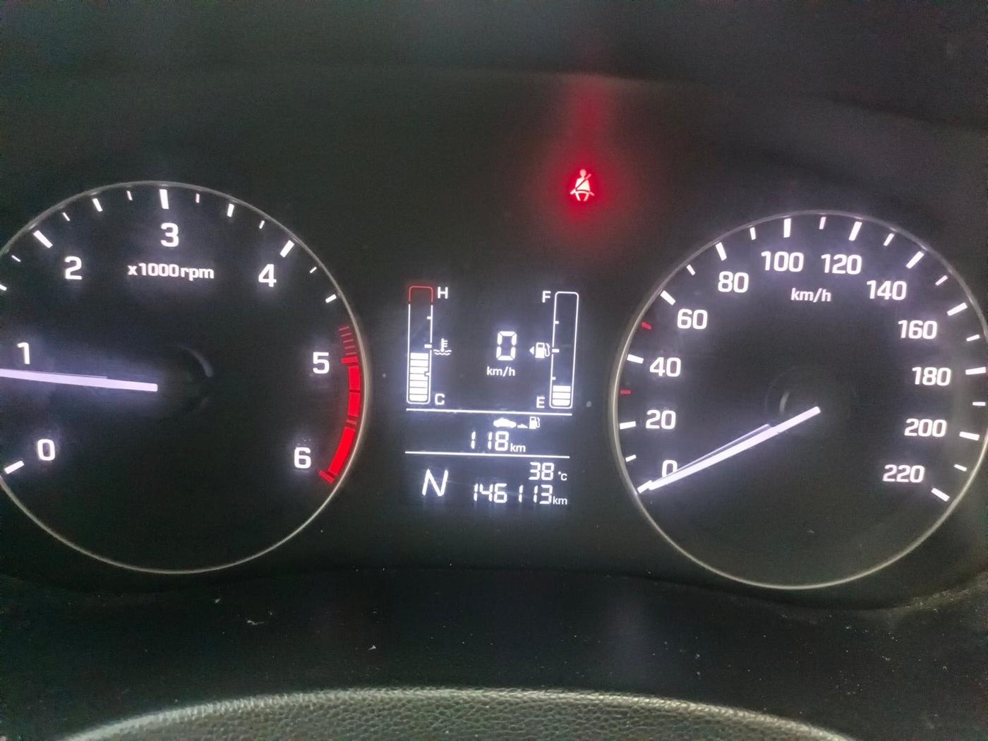 2018 Hyundai Creta SX AT 1.6 DIESEL, Diesel, Automatic, 1,46,113 km, interior