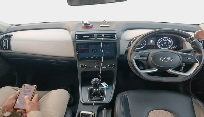 2020 Hyundai Creta E 1.5 PETROL, Petrol, Manual, 58,169 km, interior
