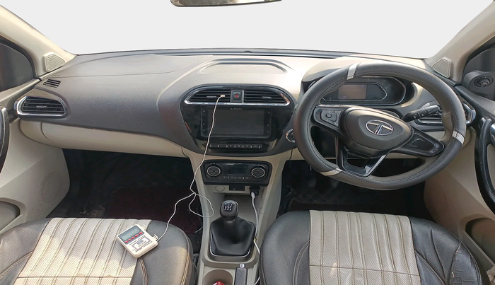 2022 Tata TIGOR XZ PLUS CNG, Petrol, Manual, 69,523 km, interior