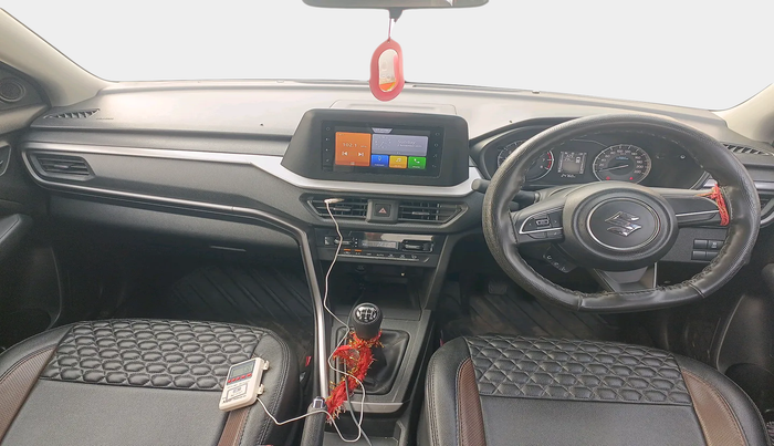 2023 Maruti BREZZA VXI SMART HYBRID, Petrol, Manual, 24,760 km, interior