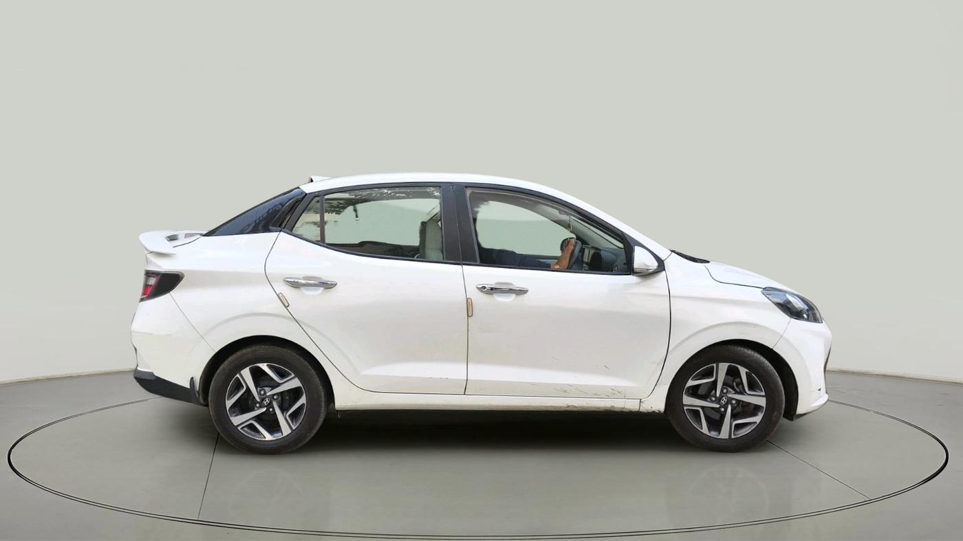 2022 Hyundai AURA SX 1.2 CNG, Petrol, Manual, 87,136 km, exterior