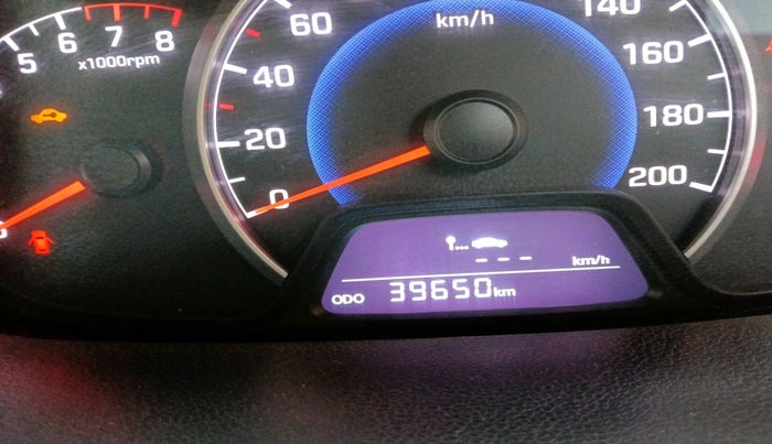 2017 Hyundai Grand i10 SPORTZ 1.2 KAPPA VTVT, Petrol, Manual, 39,650 km, interior