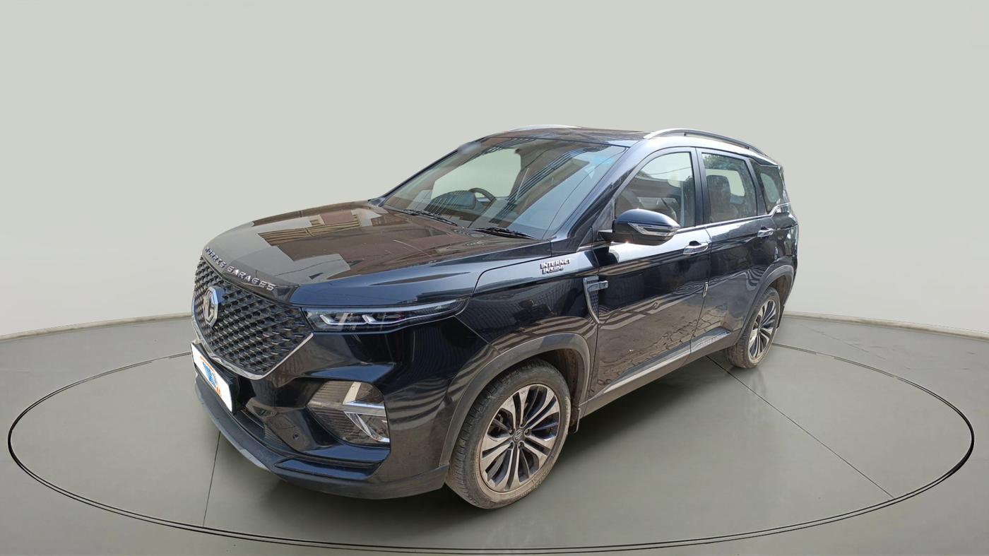 2021 MG HECTOR PLUS SHARP 1.5 PETROL TURBO HYBRID MT 6-STR, Petrol, Manual, 1,28,500 km, exterior