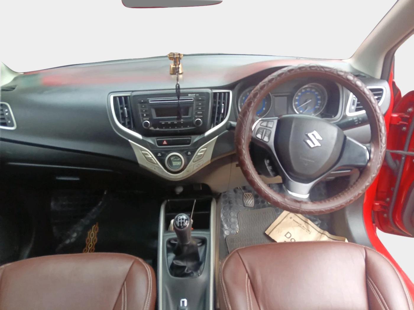 2017 Maruti Baleno DELTA PETROL 1.2, Petrol, Manual, 1,48,762 km, interior