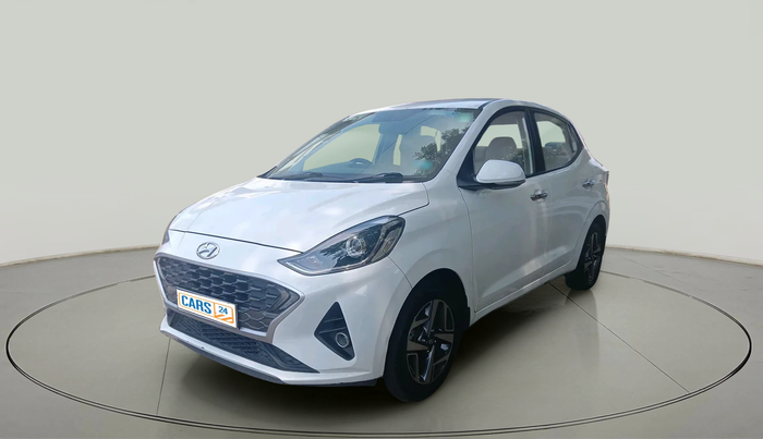 2022 Hyundai AURA SX PLUS 1.2 AMT, Petrol, Automatic, 53,101 km, exterior