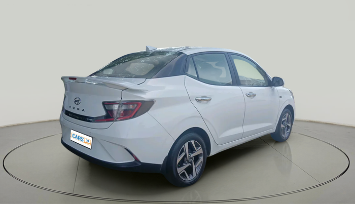 2022 Hyundai AURA SX PLUS 1.2 AMT, Petrol, Automatic, 53,101 km, exterior