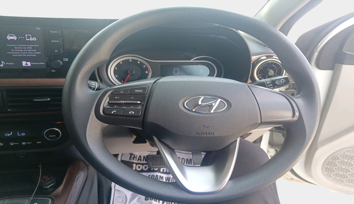 2022 Hyundai AURA SX PLUS 1.2 AMT, Petrol, Automatic, 53,101 km, interior