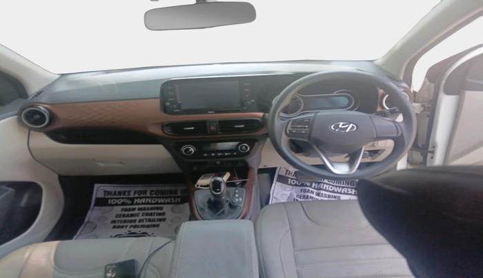 2022 Hyundai AURA SX PLUS 1.2 AMT, Petrol, Automatic, 53,101 km, interior