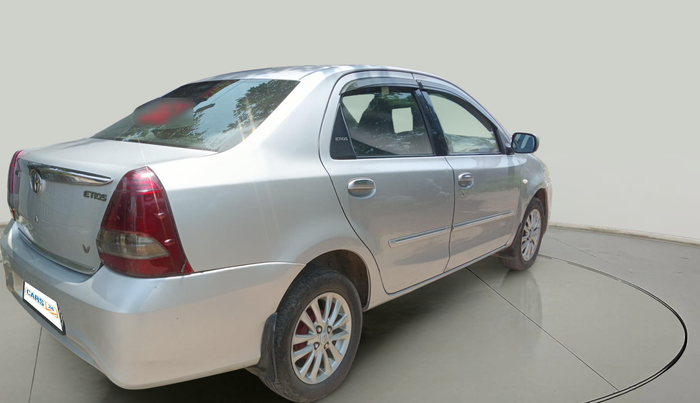 2011 Toyota Etios V, Petrol, Manual, 1,32,653 km, exterior
