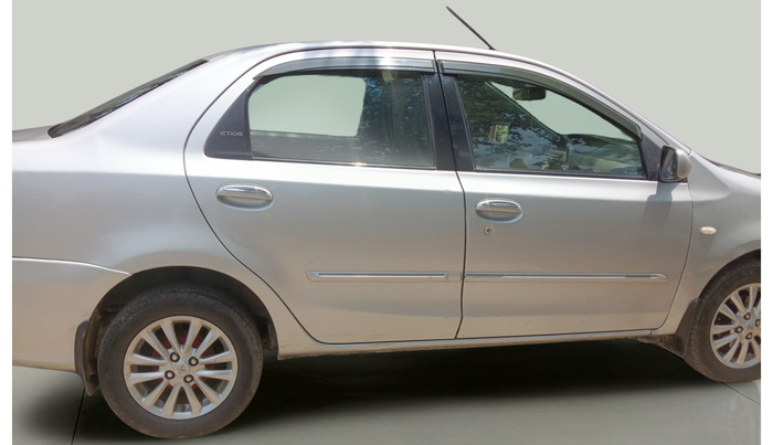 2011 Toyota Etios V, Petrol, Manual, 1,32,653 km, exterior
