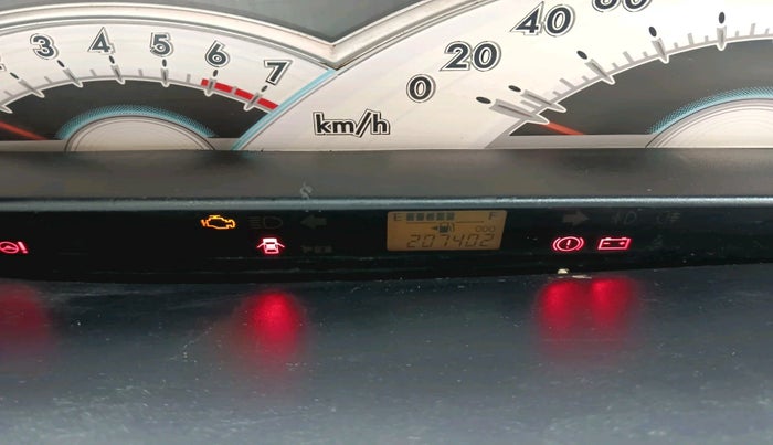 2011 Toyota Etios G, Petrol, Manual, 2,07,402 km, interior