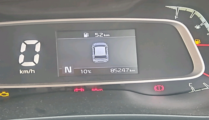 2020 KIA SONET HTK PLUS 1.0 IMT, Petrol, Manual, 1,05,000 km, interior