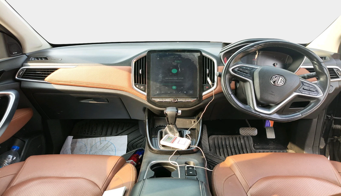 2021 MG HECTOR PLUS SHARP 1.5 PETROL TURBO CVT 6-STR, Petrol, Automatic, 77,654 km, interior