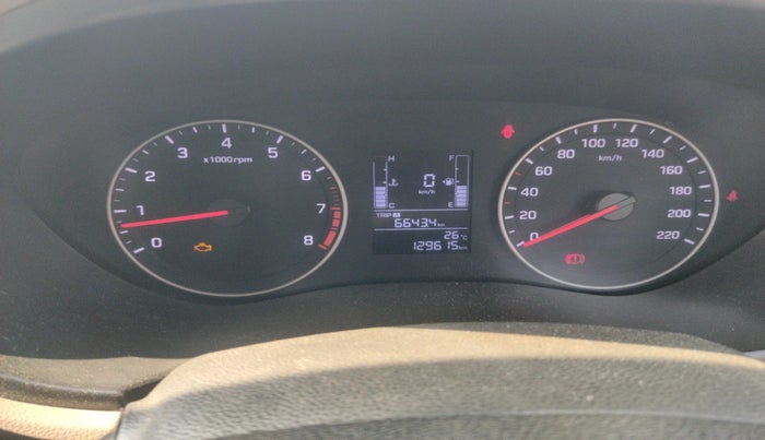 2018 Hyundai Elite i20 ASTA 1.2, Petrol, Manual, 1,29,615 km, interior