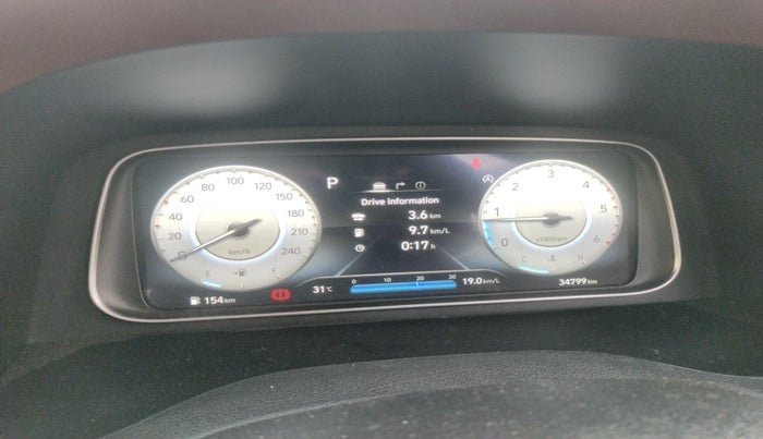 2023 Hyundai ALCAZAR PLATINUM(O) 7STR 1.5 AT, Diesel, Automatic, 34,799 km, interior