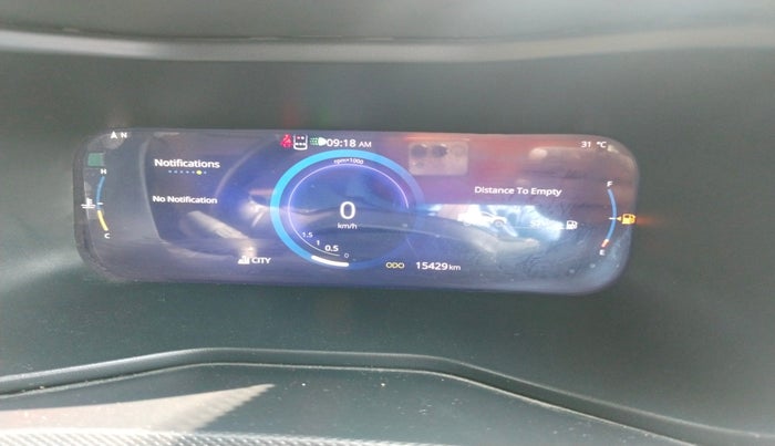 2024 Tata Curvv Creative Plus S 1.2 Petrol 6MT, Petrol, Manual, 15,429 km, interior