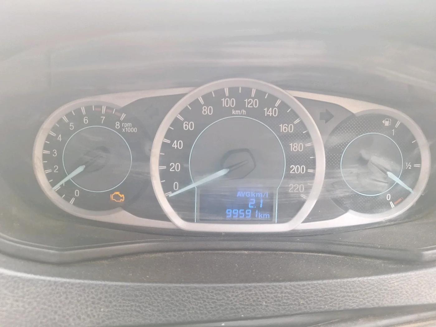 2016 Ford Figo Aspire TREND 1.2 PETROL, Petrol, Manual, 99,591 km, interior
